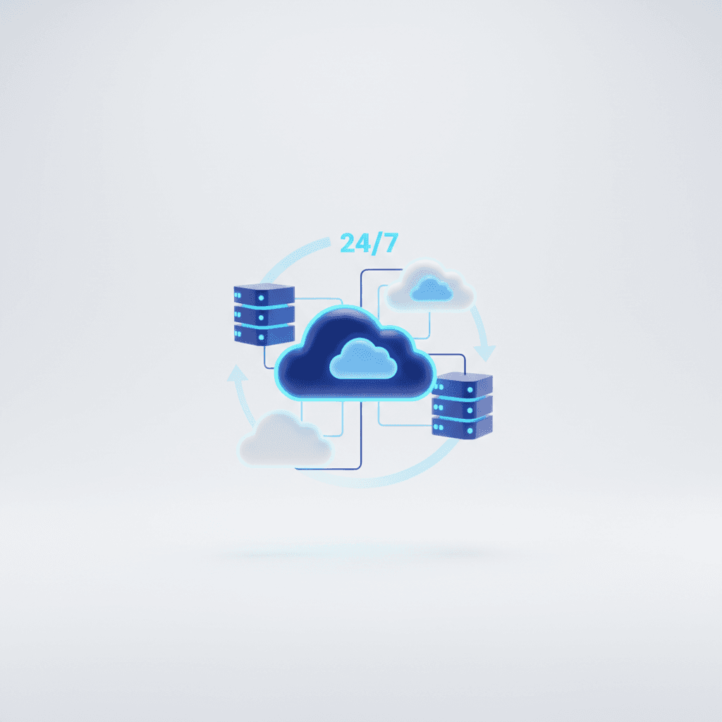 Cloud sin fricción. Siempre disponible.