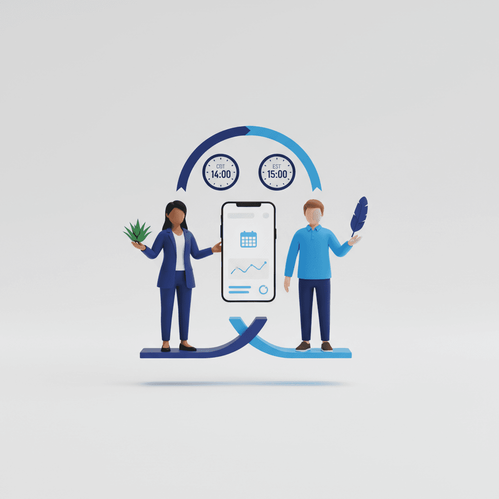 Equipos nearshore. En tu zona horaria.
